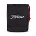 Titleist Range Bag Black/Black/Red (TA21ACRBE-006) - Fairway Golf