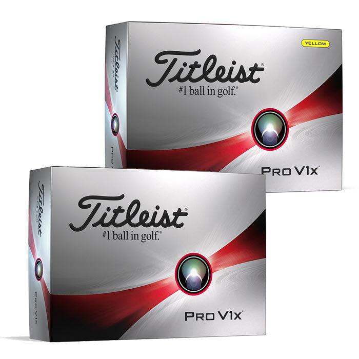 Titleist Pro V1x Golf Ball White (Sleeve/3 Ball Pack) - Fairway Golf