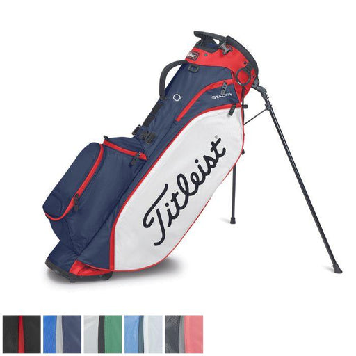 Titleist Players 4 StaDry Stand Bag Black/Black/Red (TB23SX2-006) - Fairway Golf