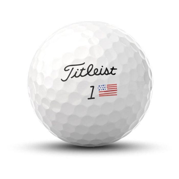 Titleist Pro V1 USA Flag Limited Edition 6-Pack Golf Balls White - Fairway Golf