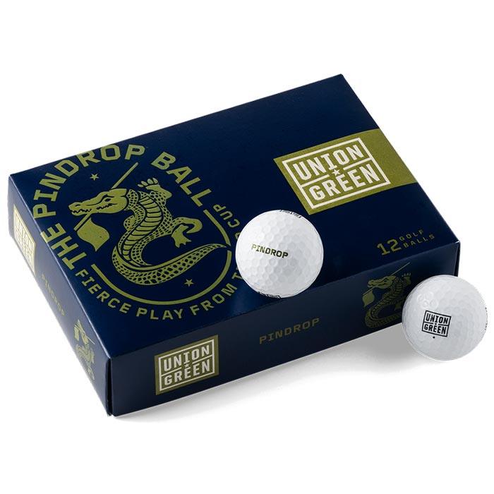 Union Green Pindrop Golf Ball White — Fairway Golf