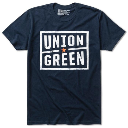 Union Green Badge T-Shirt L Navy - Fairway Golf