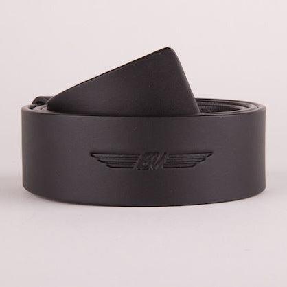 Vokey Design BV Wings Full Grain Leather Belts L (40 Inch No Buckle) Black (#39091) - Fairway Golf