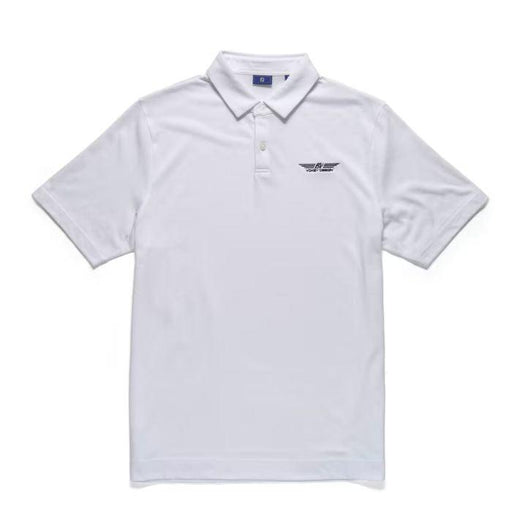 Vokey Design FJ drirelease Solid Jersey w/ Self Collar - Athletic Fit M White (VM40493) - Fairway Golf