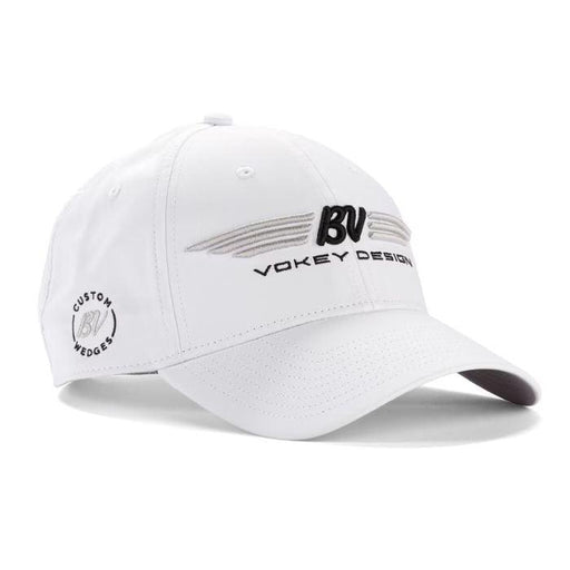 Vokey Design BV Wings Tour Performance Cap White + Black/Silver (VVBV22000 - Fairway Golf