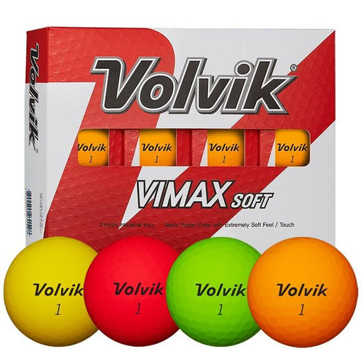 Volvik ViMAX SOFT Golf Ball Red - Fairway Golf