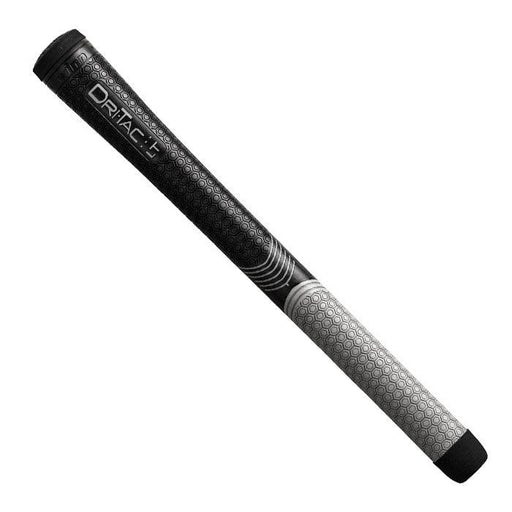 Winn Dri-Tac LT (Less Taper) Golf Grip Standard Black/Gray (5LTDT-BKG) - Fairway Golf
