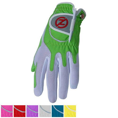 Zero Friction Ladies Compression Golf Glove Lime Green LH - Fairway Golf